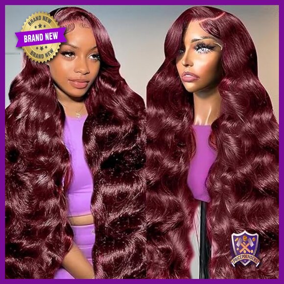 24 Inch Human Hair Lace Front Wig 200 Density Body Wave Pre Plucked main image 5
